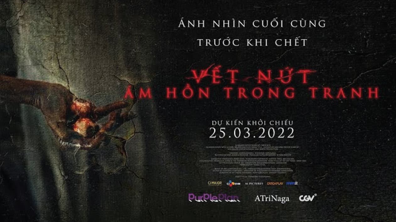 Movie Poster Vết Nứt: Âm Hồn Trong Tranh (2022)