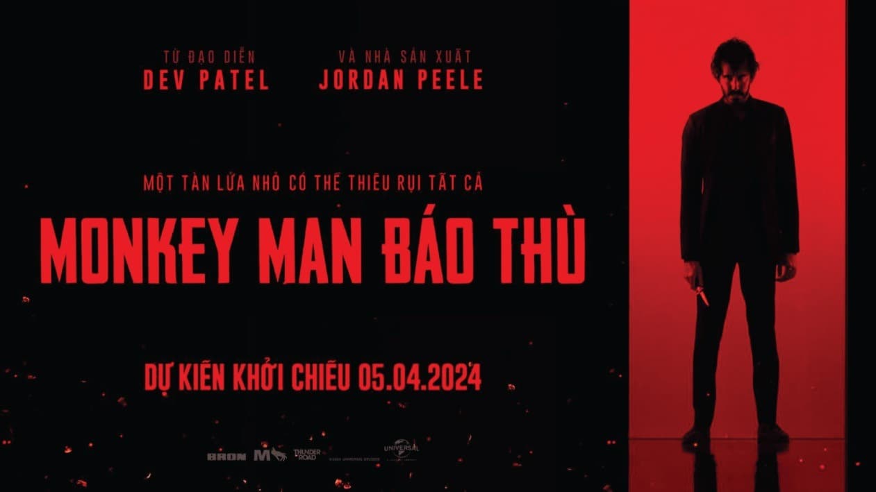 Movie Poster Monkey Man Báo Thù (2024)