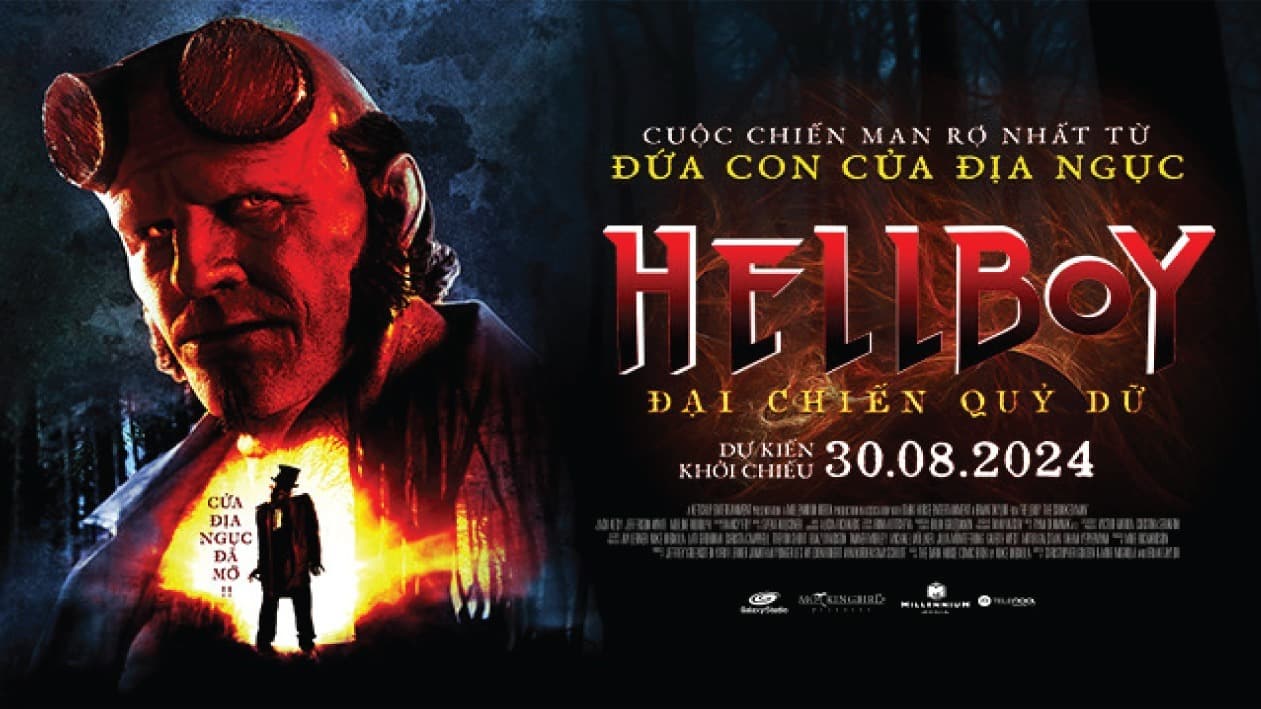 Movie Poster Hellboy: Đại Chiến Quỷ Dữ (2024)