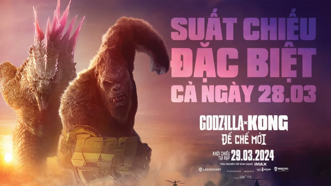 Movie Poster Godzilla x Kong: Đế Chế Mới (2024)