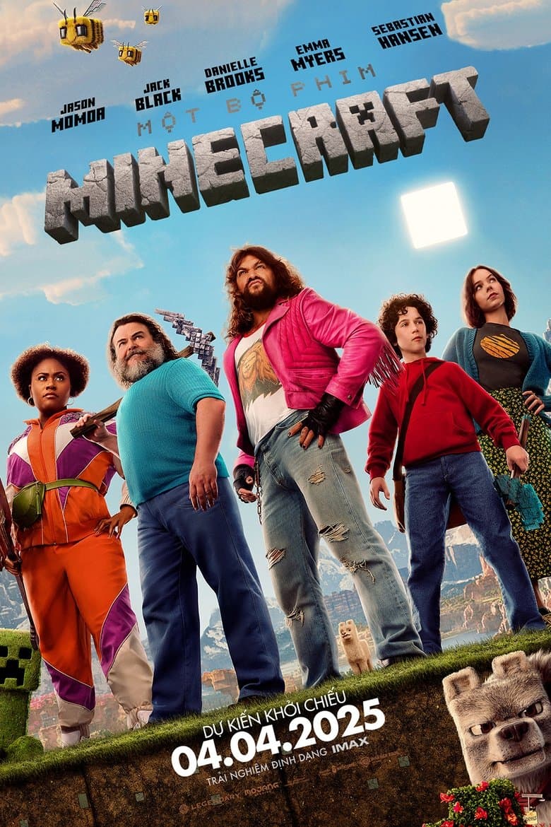 Movie Poster Một bộ phim Minecraft